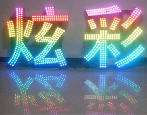 罗城LED发光字开始流行的原因。