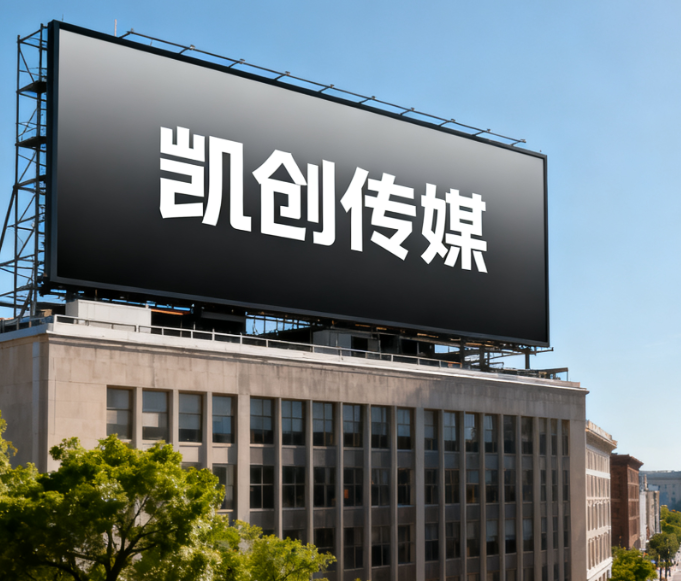 罗城户外广告牌的设计与制作