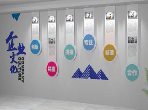 罗城企业文化墙需要传递什么办公文化？